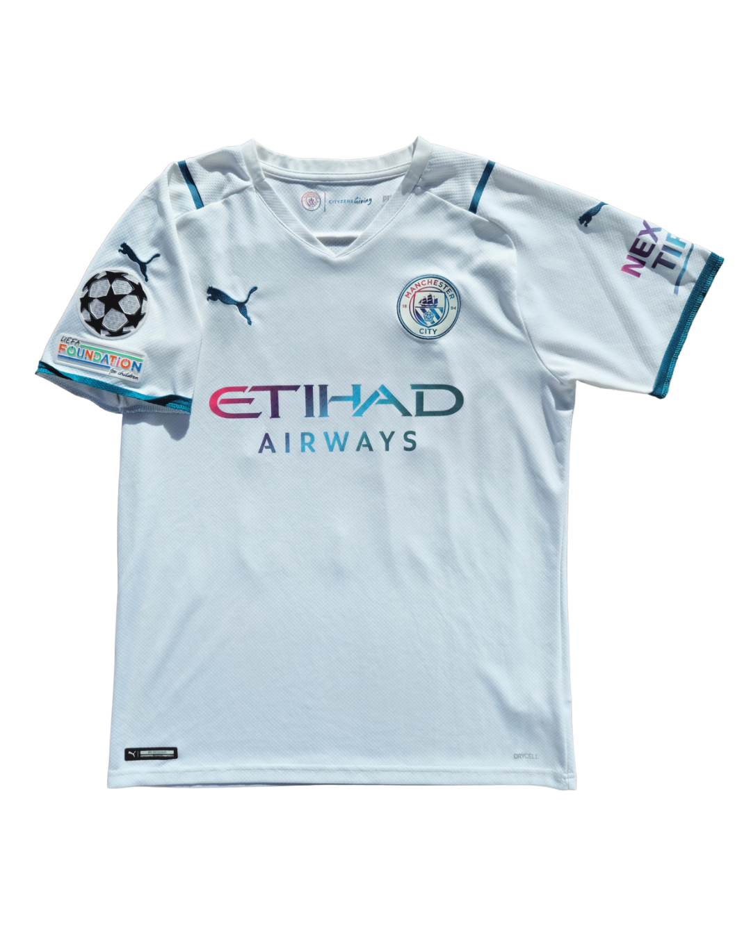 Manchester City Visitante 2021-22 edición champions – #10 Grealish – Talla M – 759211-02
